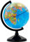 EXERZ 14cm Schülerglobus - Französische Karte - Globus Bildung Drehbarer - Pädagogische/Geografische - Lehrmaterial Globen Politische Karte - Durchmesser 14cm