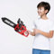 King Sport Construction Tool Electric Chain Age 3+ Saw Toy Play Set Rotating Chain, Realistic Sounds & Pretend Construction Garden Yardwork, Outdoor Preschool Lawn Toy Gift for Toddler, Red Colour