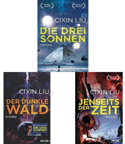 Cixin Liu-Set: Die drei Sonnen + Der dunkle Wald + Jenseits der Zeit (Die Trisolaris-Trilogie, Band 1-3)