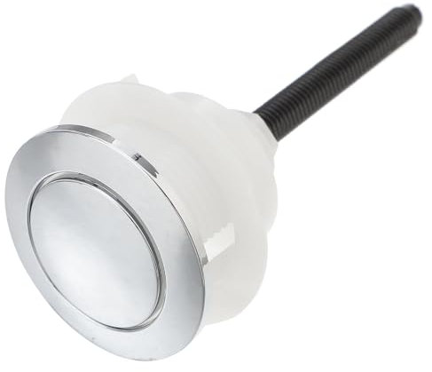 Botón De Descarga Universal Para Inodoro Pulsador De 38Mm De Abs Reemplazo De Botón De Cisterna De Diseño Redondo Fácil Instalación Y Uso Confiable