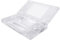 eXtremeRate Clear Replacement Full Housing Shell for Nintendo DS Lite, Custom Handheld Console Case Cover with Buttons, Screen Lens for Nintendo DS Lite NDSL - Console NOT Included