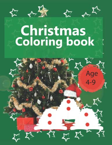 Cute Christmas Activity Book for Kids Ages 4-6: 50+ Super Cute,Color by Number, Hidden Picture: 8.5x11 inche 100 page