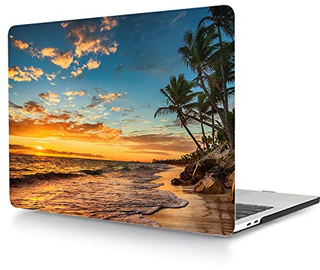 Hülle Kompatibel mit MacBook Pro 13 Zoll 2015 2014 2013 2012 Freisetzung A1425 A1502 mit Retina Display, Plastik Schützend Hartschale Snap Case für MacBook Pro Retina 13 Zoll, Sonnenuntergang