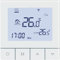 Termostato WiFi para Calefacción Eléctrica, Tuya Termostato de Ambiente Programable Inteligente LCD Pantalla Táctil Control por Voz, Cronotermostato Compatible con Alexa, Google 16A TDS75-WIFI-EP