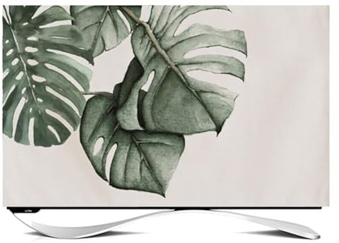 TV Indoor 19-70 Zoll Hochelastizität Tv-staubabdeckung, Tv-Set Cover Monitor Antistatische Stretchgewebe Flachbildschirm Staubsicherer Protektor Universal Cover LCD(Size:19in,Color:C)