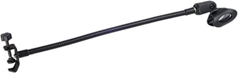 Leeadwaey Support universel pour micro de bureau en fer avec pinces flexibles