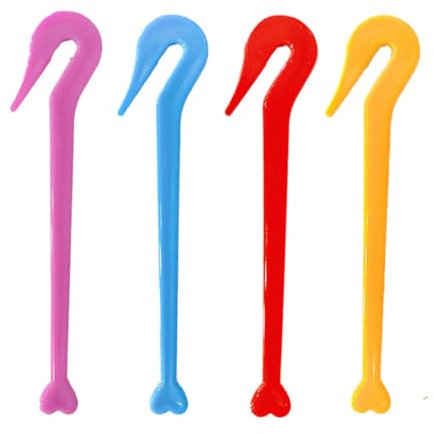 1-4pc Hair Rubber Band Remover Tool Hair Bands Rubber Cutter Salon Headwear Cut Knife Hair Rope Scissor Styling Accessories Pink-Mixed 4Pcs