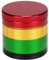 Evergreen Labs Grinder Metálico, Molinillo de Especias y Condimentos, 100% de Aluminio, 4 Piezas, Rasta, 40mm