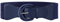 JASGOOD Women Wide Stretchy Vintage Belt Dress Elastic Patent Waist Belts for Women Dress (Blue,Belt Length 112cm/44.10,Fits Waist 42-49 Inch)
