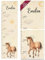 Kinder - Pferde - Pferdepony Pony Geschenk kleines Mädchen Messlatte für Kinderzimmer Ponymotiv - 90-150 cm - Holz - pferd personalisierte kind