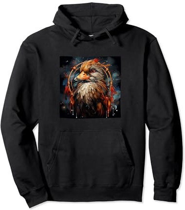 Duck Dreamcatcher Illustration Grafik Pullover Hoodie