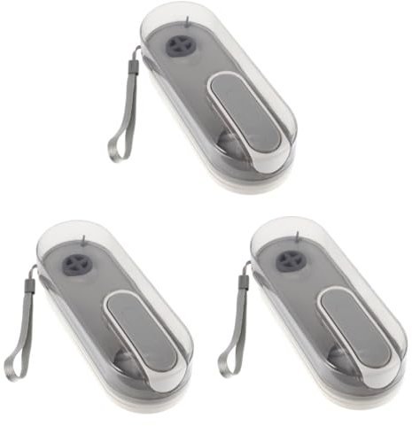 YARNOW 3 Tazas de Agua Portátiles para Perros para Viajes al Aire Resistentes al Agua Y a Prueba de Fugas.