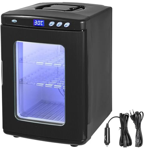 Chameleon Lizard Turtle Incubator Box Portable Professional Reptile Incubator Thermostat Box Heating Dual Temperature Control Digital LED Observation Lighting Brooders