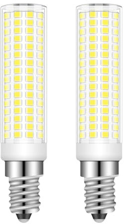 TRIJZHOU 2er-Pack E14 LED Lampe 1160Lm 8W Ersetzt 100W Glühlampe 120W Maiskolben Kaltweiß 6000K AC 95-265v [MEHRWEG]