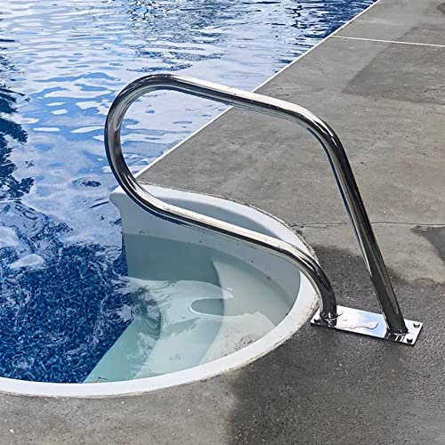 BomDog Pool-Handlauf, Schwimmbad-Handlauf, Schnellmontage, Basis-Pool-Rutschen Fürelassene Pools, Spa/Thickness 1.5Mm