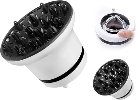Professioneller föhn diffusor aufsatz für locken testsieger,Diffusor Aufsatz Universal,Verstellbarer Haartrockner-Diffusor für Lockiges und Welliges Haar