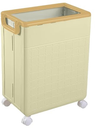 Jinyilwn Gym Yoga Mat Holder, Foldable Home Storage Basket, Space Saving Workout Equipment Holder, Yoga Mat Storage Box for Toys, Dirty Clothes