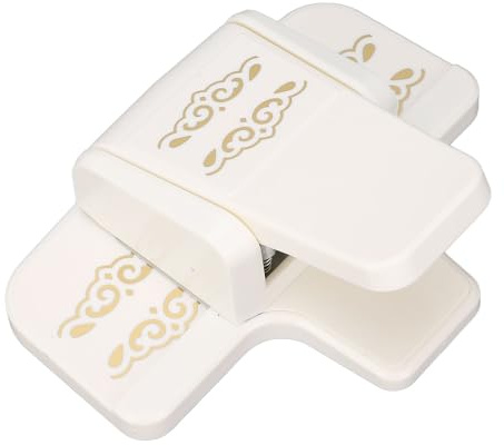 Silber Großer Prägestanzer, Randstanzer, Scrapbooking, Papier Eckstanzer, Blumenmuster, Erfolgswerkzeuge, Eckstanzer, Papierschneider, Scrapbooking Zubehör
