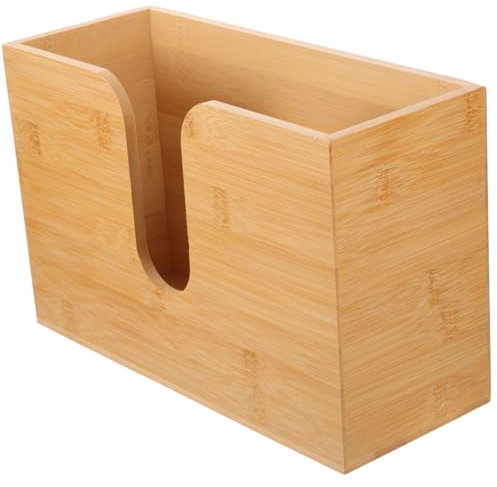 MAGICLULU Porte-essuie-Tout Mural Bois Support pour Essuie-Tout pour Cuisine Et Salle De Bain