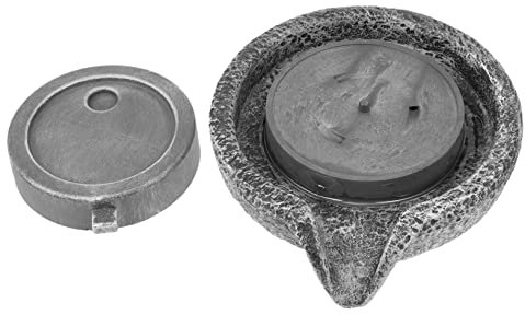 JOINPAYA 1 Satz Mikro Wassermühle Verzierung Der Steinmühle Zen-wassermühle Landschaftsornament Minigarten Sandtisch Wassermühle Verzierung des Mühlenbrunnens Mini- Graphit Dark Grey