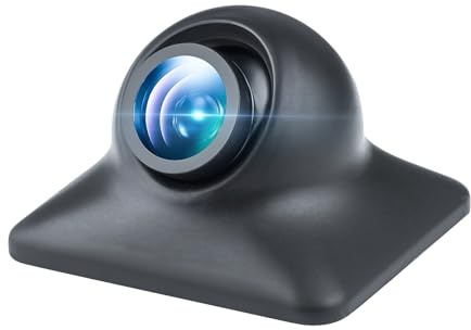 VASTEND Wired Reversing Camera with Blind Spot Alarm, AHD 1080P Rear View Camera, IP69 Waterproof, IR Night Vision, Reverse Kit for Car, Van, Truck, Trailer, VL-BSD-7A/10A