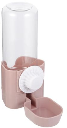 Toddmomy Distributeur Deau pour Animaux De Compagnie Bouteille Deau À Recharge Automatique pour Chiens Et Chats Distributeur Deau À Suspendre Matériau Sûr