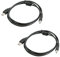 2 Pcs 2M USB B MIDI Cable for Instruments, 2.0 USB A to B MIDI Adapter Cable, Compatible with MIDI Keyboards Controllers Audio Interfaces USB Microphones Digital Pianos and More, Plug and Play