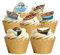 24 Stand Up Rowing Boat Edible Wafer Paper Cake Toppers Decorations