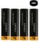 18650 3800mAh Gold Compatible With Fogstar Energy Works With Sub Ohm Kit No Nicotine (4 Pack)