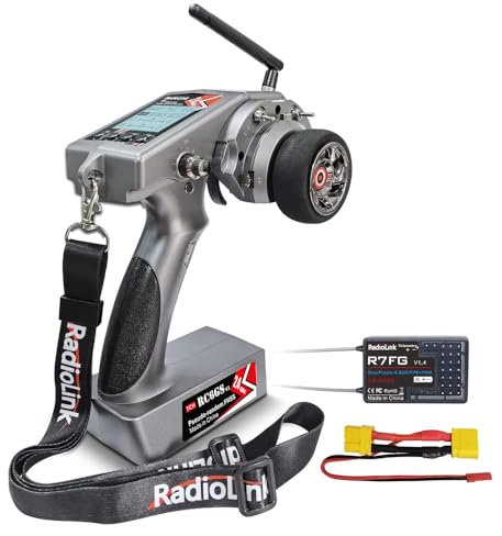 RadioLink RC6GS V3 2.4G 7CH Funksender R7FG Empfänger Kreisel RC Auto Boot