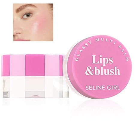 Qwesure Xixi WarmingBlush Crème Blush Blush - Finition mate naturelle en rouge dégradé transparent avec fixation longue durée - Maquillage naturel massif pigmenté