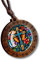 Tied By Love Boho Ethnic Cross Wooden Pendant Necklace Men's Women's Jewellery Adjustable Rope Chain Punk Boho Neckwear Jewellery Unisex Gift 45cm - 86cm Faux Leather Chain