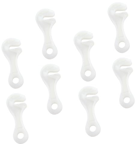 Milisten 1 Satz Seilspanner Mit Wrench Form Nachleuchtende Befestigungen Für Camping Und Outdoor Aktivitäten Robust Und Langlebig 8 Stück