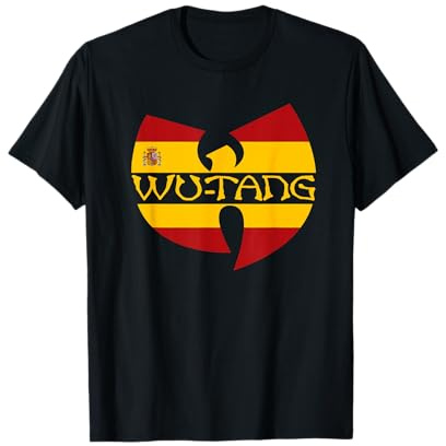 Wu-Tang Clan Spanien Flagge Logo T-Shirt