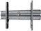 Universal TV Wandhalterung 32-70 Zoll bis 45 kg | VESA bis max. 600x400 | Halter Fernsehhalter mit Wasserwaage flach starr | Fernseh Halterung WF120