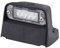 HELLA 2KA 010 278-021 Kennzeichenleuchte - Kennzeichenbeleuchtung - Anhänger - LED - 24V - geschraubt/Anbau - ADR/GGVS - Lichtscheibenfarbe: glasklar - Stecker: Flachstecker - außen/seitlicher Anbau