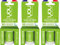 YOU - Recharge pour Spray Nettoyant Salle de Bain Anticalcaire - 100% d’Actifs d’Origine Végétale - Certifié Vegan - Parfum Naturel - Fabriqué en France - Une Recharge pour 500ml - Lot de 3 x 12ml
