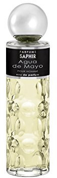 PARFUMS SAPHIR Agua de Mayo, Eau de Parfum con Vaporizzatore Per Uomo, 200 Ml