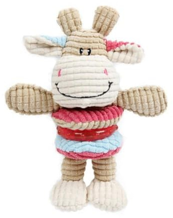 EBI 304-427675 Quietsche-Spielzeug Cow, 15.5 x 21 cm