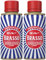 Brasso Metal Polish (Pack of 2)- Long-Lasting Shine for Brass, Copper, Stainless Steel, and Chrome (75 ml each)