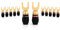 Sewell Deadbolt Spade Connector, 6 Pack