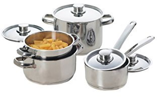 Excelsa Batteria 9 Pezzi Mediterranea