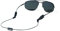 Croakies Arc Endless System Brillenband, Schwarz, 71,1 x 0,6 cm