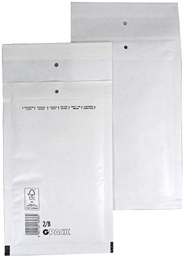25 Luftpolsterumschlag Luftpolstertasche Versandtasche 2/B 140x225 mm