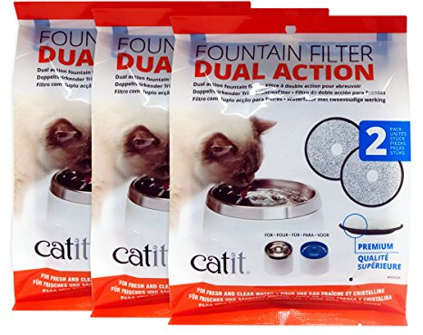 Catit Fresh & Clear Dual Action Ersatzfilter (6 Filter)