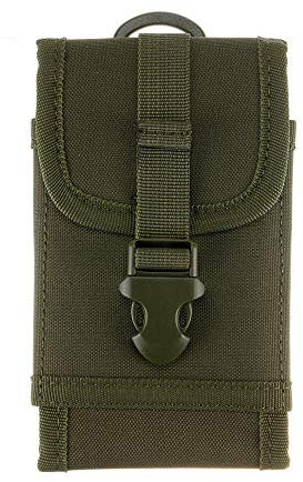 Fertuo Cubot King Kong 3 Hülle, Handyhülle Outdoor Handytasche Case Cover Etui Handy Schutzhülle Gürteltasche Hüfttasche für Cubot King Kong 3 Smartphone (Grün)