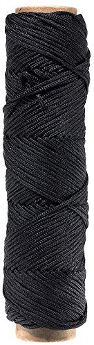 Golberg Tarred Twine Bank Line (# 18 – # 36) – 100% fibra di nylon – spago multiuso per ingranaggi, miglioramento della casa, costruzione, artigianato, paesaggistica, sopravvivenza e altro (100 – 500