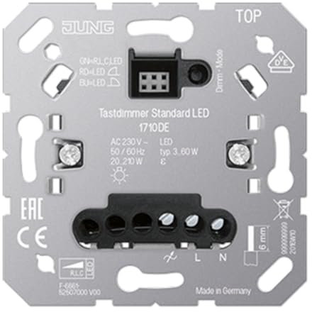JUNG Tastdimmer Standard LED 1710 DE