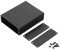 Elektronische Aufbewahrungsbox für Leiterplatten-Gehäuse, Aluminium DIY Electronic Project Enclosure Gehäuse Shell Protect Box Schwarz 27 x 82 x 100 mm