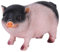 Tier-Gartenzwerge Statue Süßes Schwein, Harz Haus Garten Schwein Tier Skulptur Figur Statue, Schwein Gartenfarm Tierstatue, Schwein Outdoor Ornament 18x9,5x10,5cm